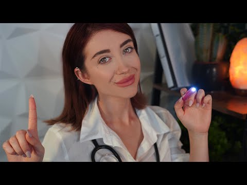 ASMR Doctor Roleplay and Cranial Nerve Exam