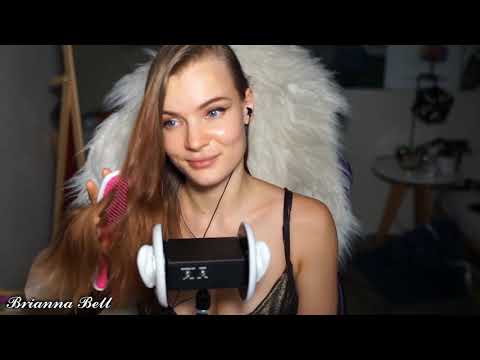 |ASMR| Relaxation and stress relief - Ear tapping, Hair Brushing and More!