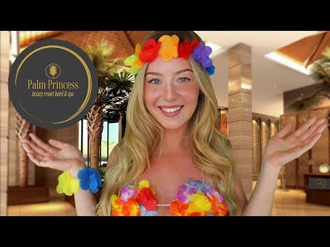 ASMR Hotel and Spa Check In Island Roleplay