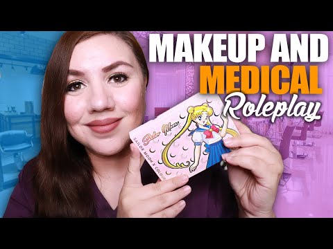 ASMR Relaxing Makeup and Personal Attention Roleplay / ASMR Jonie