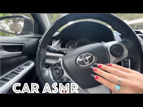 ASMR: Car Tapping w/ Long & Short Nails 🚗