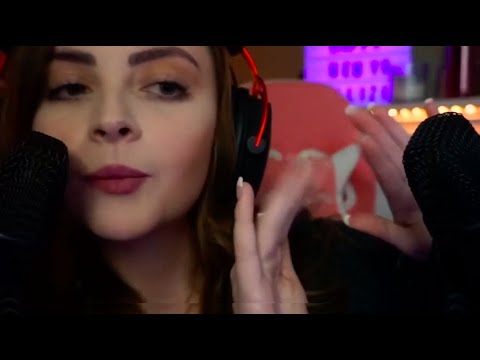 ASMR Mouth Sounds ~ Tongue Flutters, Kisses & Trigger Words w NEW MICS!!