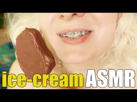 Eating in BRACES: ASMR sounds!