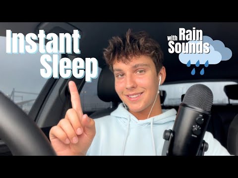 ASMR in the Rain with Mouth Sounds, Personal Attention, Mic Scratching +more