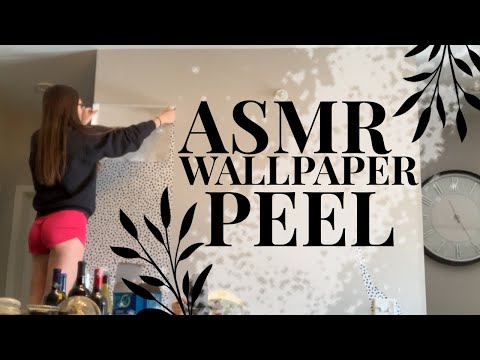 ASMR WALLPAPER PEEL - SATISFYING AS HECK