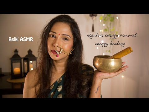 Indian ASMR| Reiki for Negative Energy Removal (Plucking, Scratching) guided meditation for sleep