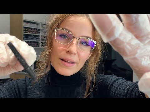 ASMR Swift Haircut from a Friend Roleplay | Personal Attention, Hand Movements | Gloves & Scissor ✂️
