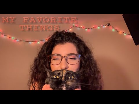 ASMR | listing my favorite things ft. cat