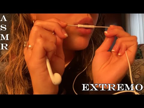 ASMR Mic Nibbling (mouth sounds) ¡Intenso!