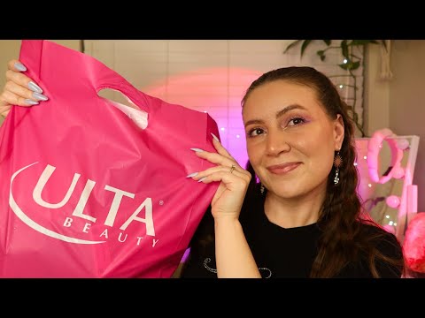 ASMR Ulta Haul 🛍 Nails 💅 Skincare & Beauty💄Soft-Spoken💄 Packaging Sounds, Gentle Taps, Chit Chat