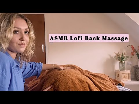 ASMR Lofi Back and Body Massage POV Roleplay (Pillow Sounds, Visual Massage)