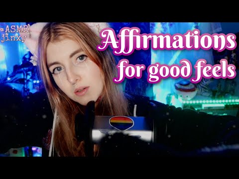 Affirmations for good feels (with visuals) | Jinxy ASMR
