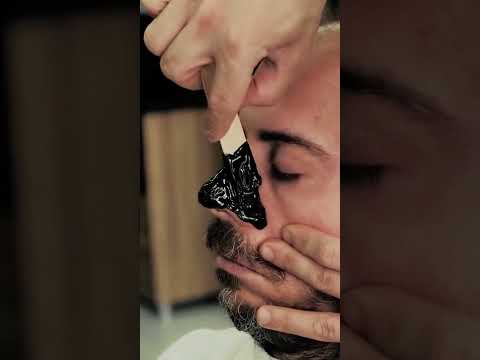 ASMR | Nose waxing | Turkish Barber