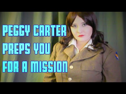 Peggy Carter Preps You For A Mission [ASMR] Marvel RP