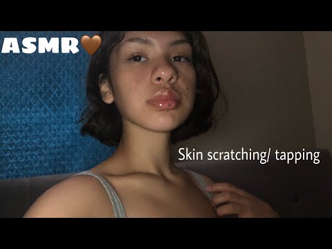 ASMR| Skin Tapping + Scratching