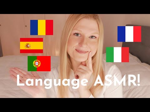 🥰 ASMR Español - Français - Limba română - Português - Italiano! *whisper lofi minimic* 🥰
