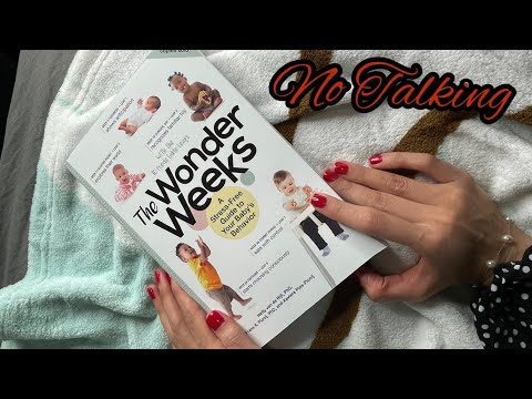 ASMR Page Turning (Tracing) No Talking ! - baby book guide *a NEW book*