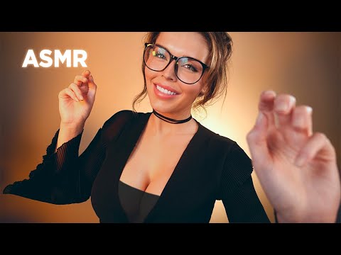 Fall Asleep FAST | SOFT Face Touching + SLOW Magical Hand Movements | ASMR