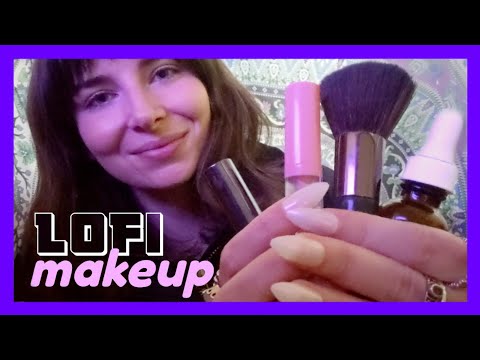 [LOFI ASMR] Fast-paced skincare and makeup - LOTS of face touching 💄🪞