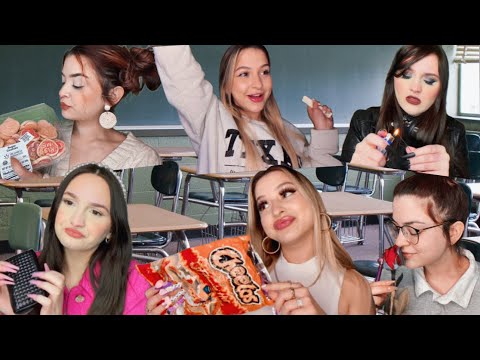 ASMR | POV your class is having a Valentine's Day Party 📚✏️❤️ *its chaotic* 👀