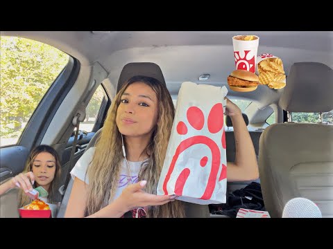 |NOT ASMR| Chick-Fil-A Mukbang 🥰🍟🌼 very chatty (of course💀) per usual