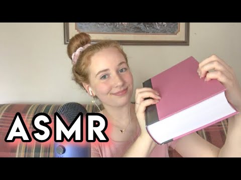 ASMR/ Book tapping, scratching, and rubbing