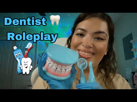 ASMR| Dentist roleplay 🦷🪥- clean up, whispering & personal attention 💤