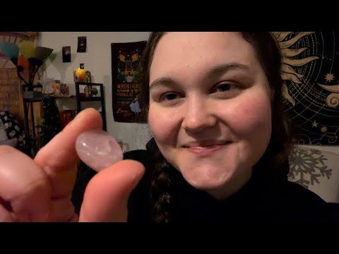 Friend Helps Clear Your Energy (up close hand sounds / moments & crystals) 💙