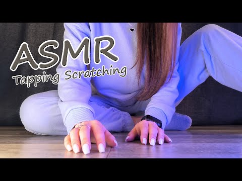 ASMR Floor Tapping and Scratching | Hand Movements | No Talking