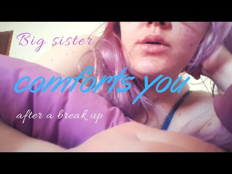 #asmr Big sister comforts you after a break up 💜 Personal attention 💜 Tingly Pretty Basic ASMR