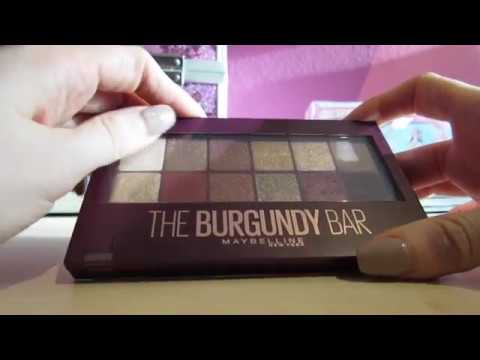 The Burgundy Bar Eyeshadow Palette | ASMR