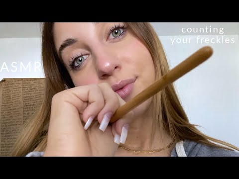 ASMR | Counting Your Freckles (Personal Attention)