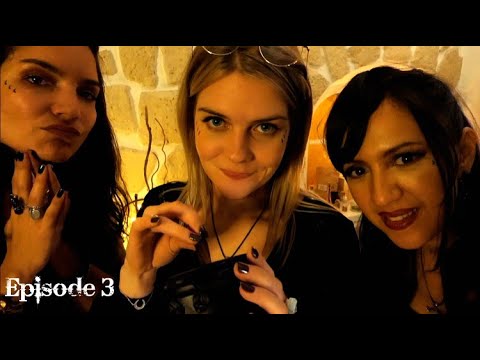 ASMR RP | Soeurcières : épisode 3 🧙‍♀️ préparation de ta potion (ft Morti ASMR & Sandra Relaxation)