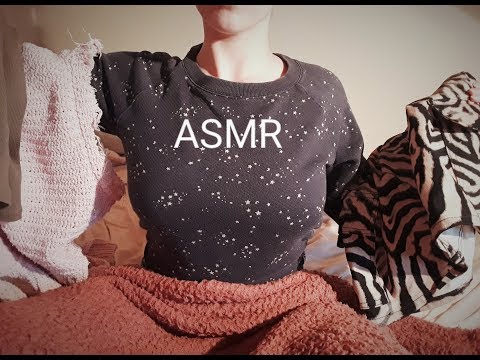 ASMR cosy fabric scratching sounds (no talking)