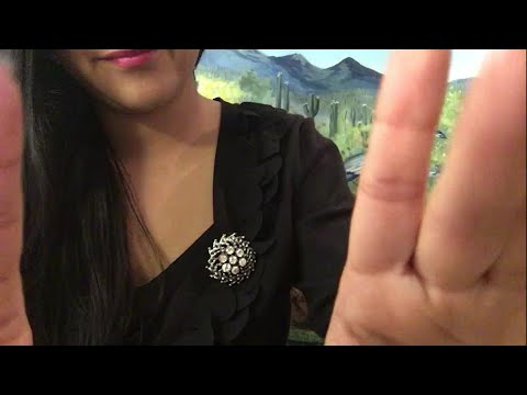 ASMR Personal Attention, Face Touching, Unintelligible Whispers, Mouth sound, and Rain