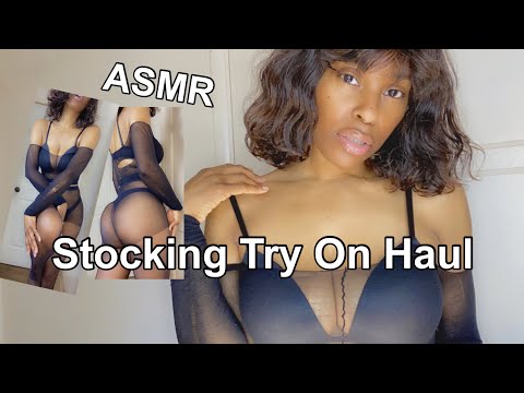 ASMR | Stocking Try On & Stocking Scratching |Crishhh Donna