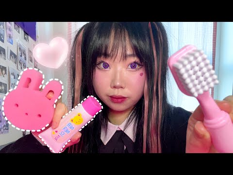 ASMR Teeth Cleaning and Checkup with Draculaura🦷 (kids toy set)