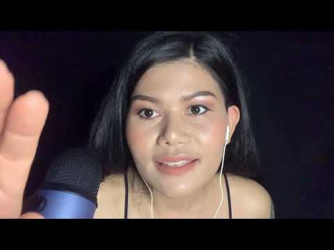 ASMR,👄MOUTH SOUNDS,HAND MOVEMENT(Massage your eyes)