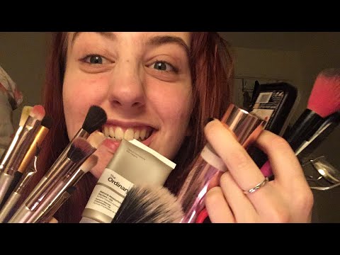 ASMR | CHAOTIC FAST & AGGRESSIVE DOING YOUR MAKEUP & TAKING PICTURES | LAURAS CUSTOM VIDEO✨💅🏻