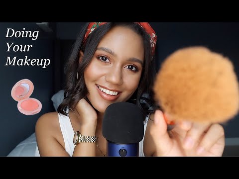 ASMR - Best Friend Does Your Makeup Roleplay
