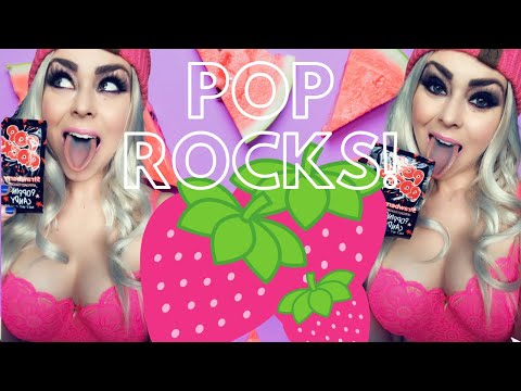 YUMMY POP ROCKS! 🍓🍌🍉🥝 ASMR