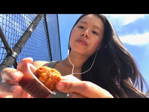CHAT & CHEW!! Eating Wendy's 12 Piece Chicken Nuggets + ASMR Soft Eating Sounds (LO-FI) 🍗