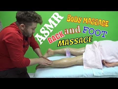 ASMR = turkish barber massage = foot , back , body,head massage= kafa , ayak , sırt , vücut masaj'ı