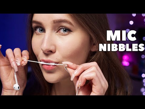 ASMR | Fast & Aggressive Mic Nibbling | Mouth Sounds & Triggers 👅⚡️