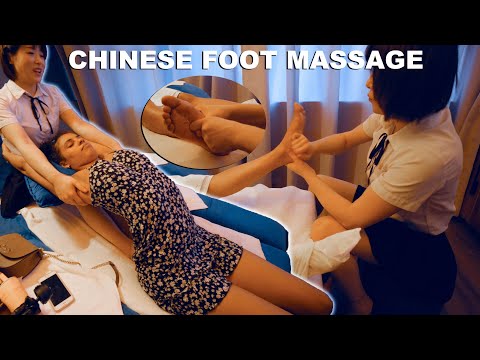 ASMR: Relaxing CHINESE FOOT MASSAGE!