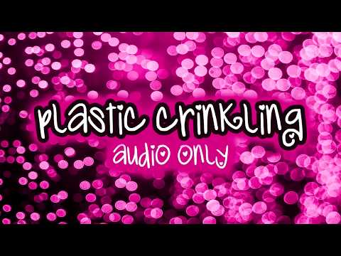 ❤︎【ASMR】❤︎ Plastic Crinkling Noises | SOUND ONLY