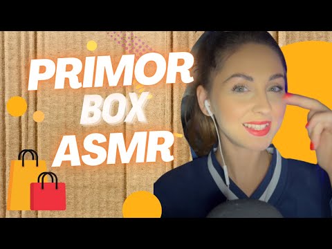 ASMR UMBOXING Primor Box de Noviembre 🛍  | 4K HD | Relájate y Duerme con Tapping, Scratching, etc...