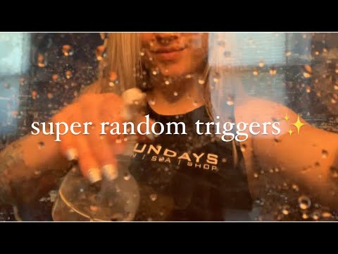 Fast & Aggressive ASMR Random: Camera Tapping, Table Scratching, Invisible Triggers, Liquids ➕
