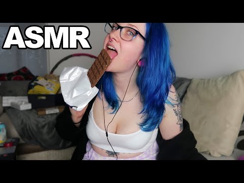 ASMR Chocolate Bar Licking & Sucking [INTENSE MOUTH SOUNDS] 👀🍫