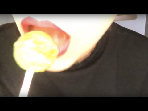ASMR lollipop eating and licking | wet mouth sounds |Mouth Sound